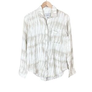 Rails Hunter Shirt In Ivory Cream Tide Size XS